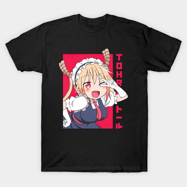 Tohru Kobayashi T-Shirt by AinisticGina